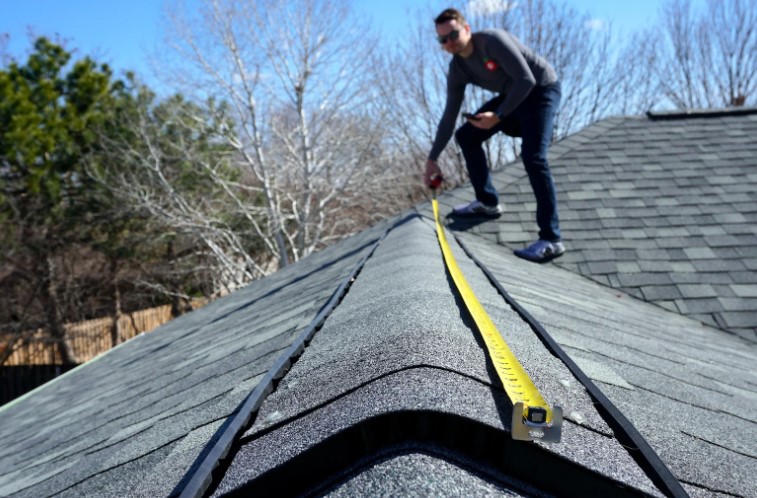 How to Measure Roof Slope from the Ground