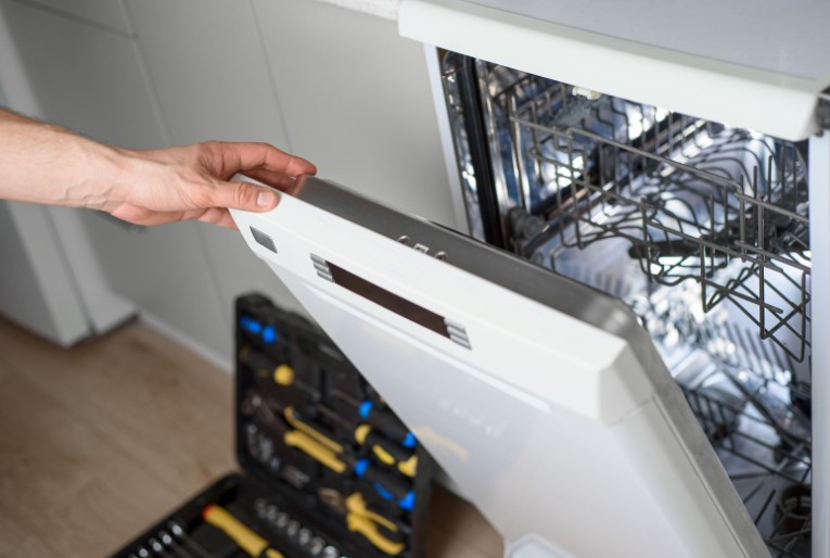 How to Unclog a Dishwasher with Standing Water