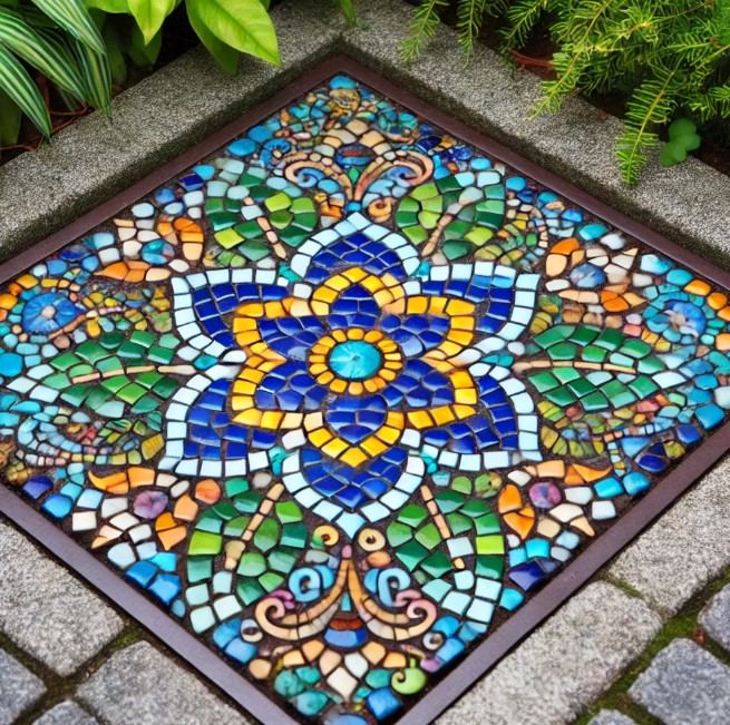 Add Mosaic or Paint Designs